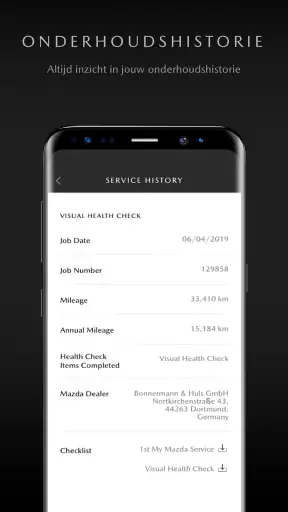 MyMazda screenshot