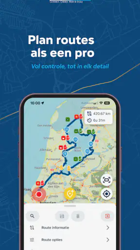 MyRoute-app screenshot