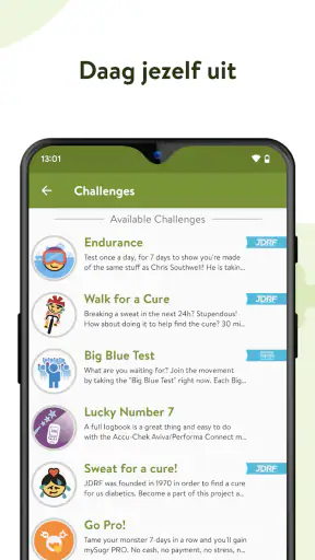 mySugr - Diabetestracker-log screenshot