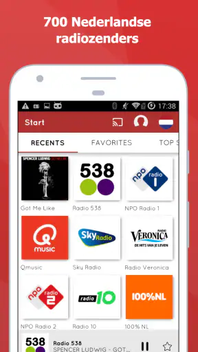 myTuner Radio Nederland screenshot