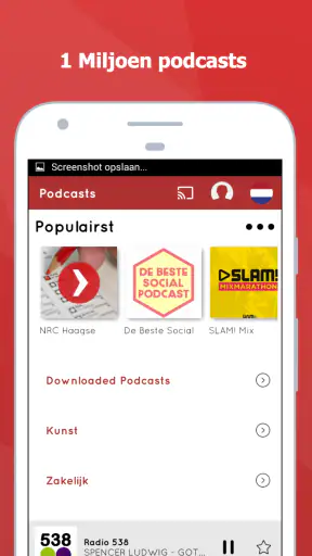 myTuner Radio Nederland screenshot