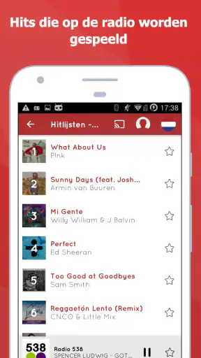 myTuner Radio Nederland screenshot