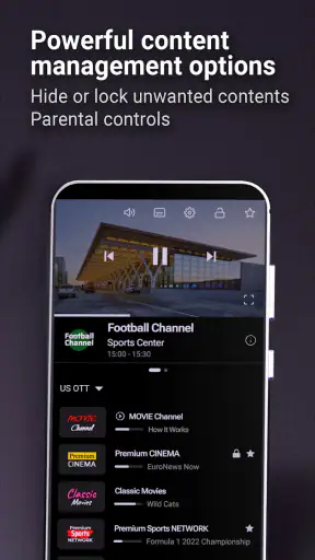 MYTVOnline+ IPTV Player screenshot