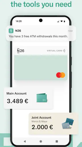 N26 — Love your bank screenshot