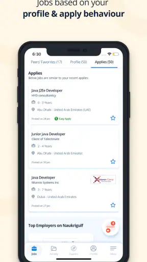 Naukrigulf - Job Search App screenshot