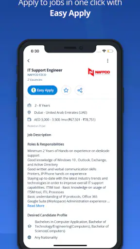 Naukrigulf - Job Search App screenshot