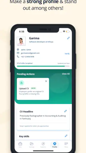 Naukrigulf - Job Search App screenshot