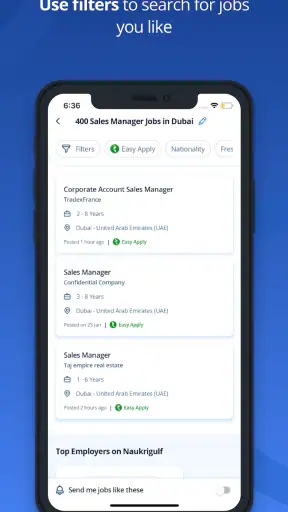 Naukrigulf - Job Search App screenshot