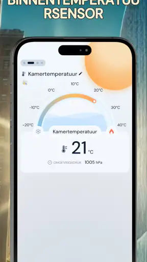 Nauwkeurige kamerthermometer screenshot
