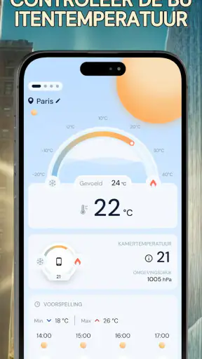 Nauwkeurige kamerthermometer screenshot