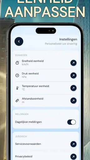 Nauwkeurige kamerthermometer screenshot