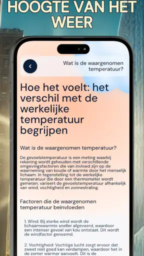 Nauwkeurige kamerthermometer screenshot