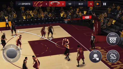NBA LIVE Mobile Basketbal screenshot