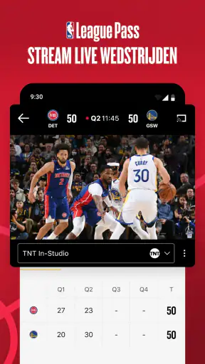 NBA: Live wedstrijden & scores screenshot