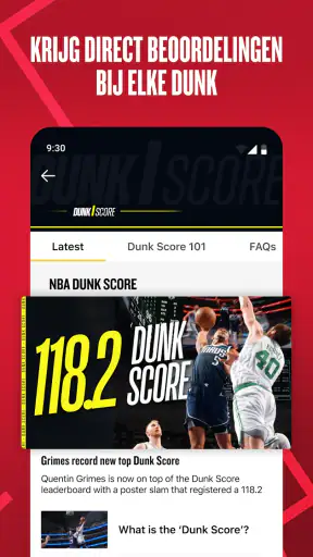NBA: Live wedstrijden & scores screenshot