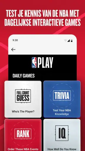 NBA: Live wedstrijden & scores screenshot