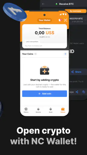 NC Wallet: Crypto Without Fees screenshot