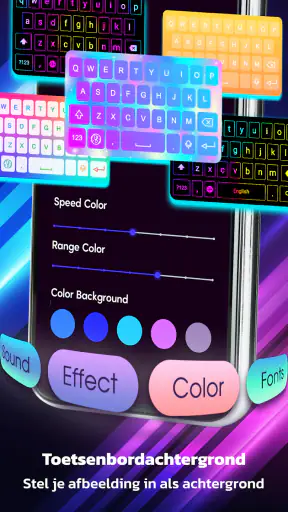Neon LED Keyboard screenshot
