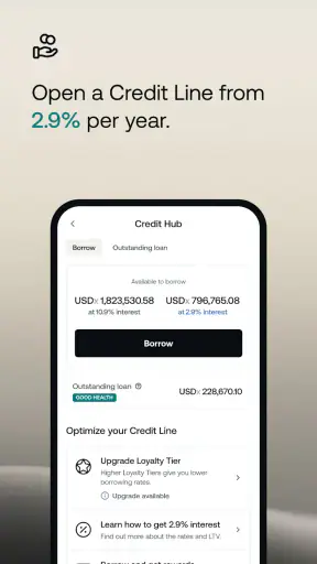 Nexo: Crypto Wealth Platform screenshot