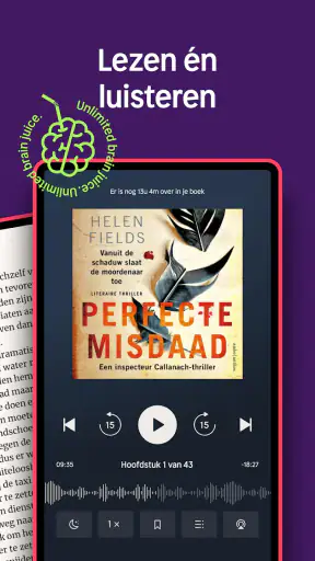 Nextory: luister- & E-books screenshot