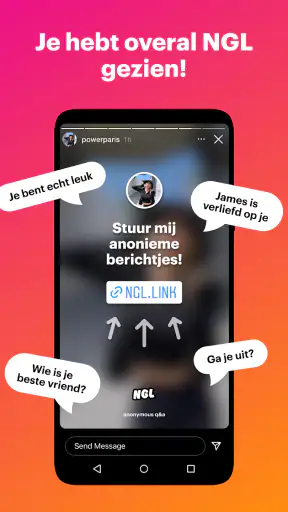 NGL - anonieme q&a screenshot