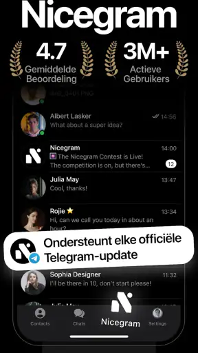 Nicegram: Onofficiële Telegram screenshot