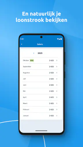 Nmbrs Medewerker app screenshot