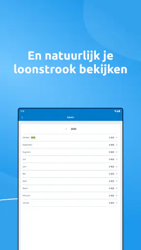 Nmbrs Medewerker app screenshot