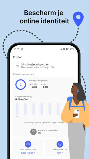 NordVPN: VPN Snel en Onbeperkt screenshot