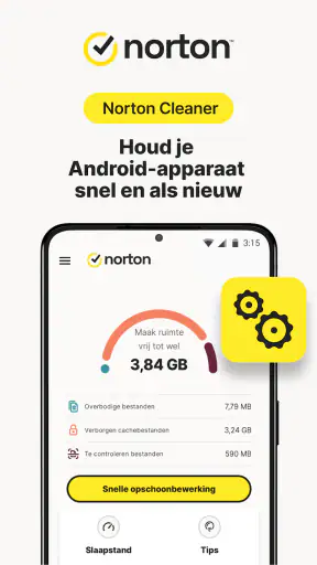 Norton Cleaner: Junk opschonen screenshot