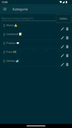 Notepad - eenvoudige notities screenshot