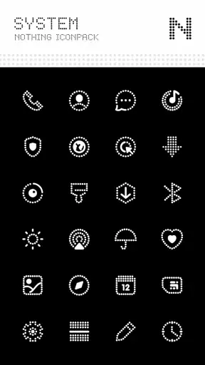 Nothing Iconpack screenshot