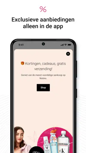 Notino: parfum en cosmetica screenshot
