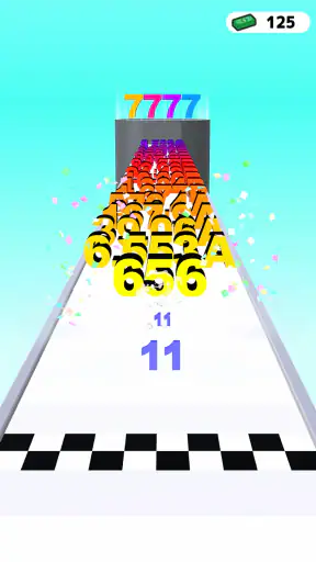 Number Merge Run : Shooting screenshot