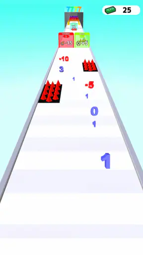 Number Merge Run : Shooting screenshot