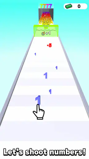 Number Merge Run : Shooting screenshot