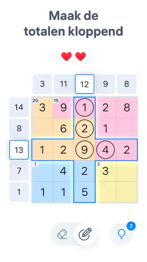 Number Sums - Cijferpuzzels screenshot
