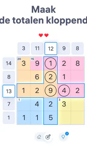 Number Sums - Cijferpuzzels screenshot