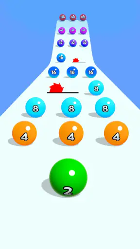 Numbers Ball Blend Challenge screenshot