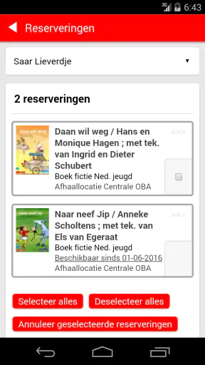 OBA screenshot