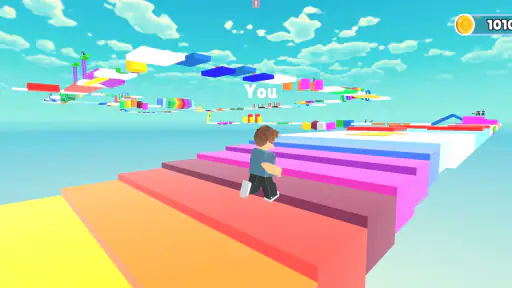 Obby Block World: Craft City screenshot