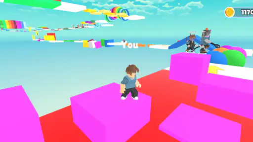 Obby Block World: Craft City screenshot
