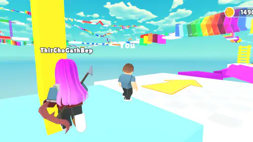 Obby Block World: Craft City screenshot