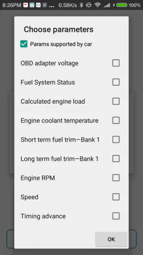 Obd Arny - ELM327 car scanner screenshot