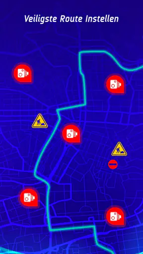 Offline kaarten, GPS screenshot