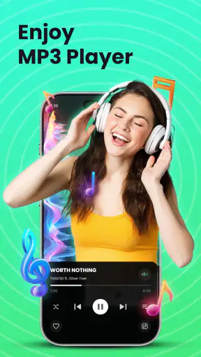 Offline Music Player - MP3 App screenshot