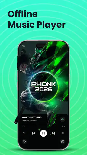 Offline Music Player - MP3 App screenshot