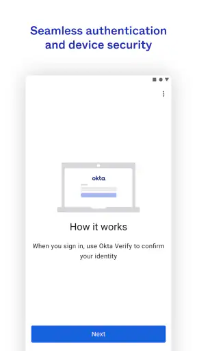 Okta Verify screenshot