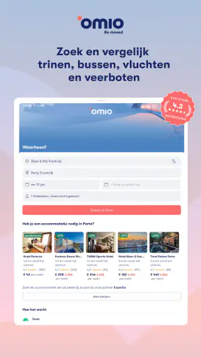 Omio: Tickets voor bus & trein screenshot