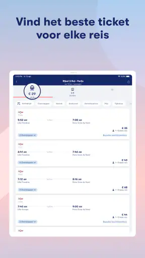 Omio: Tickets voor bus & trein screenshot